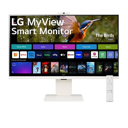 ภาพสินค้า LG MyView 32” 4K UHD IPS Smart Monitor พร้อม webOS และ webcam FHD